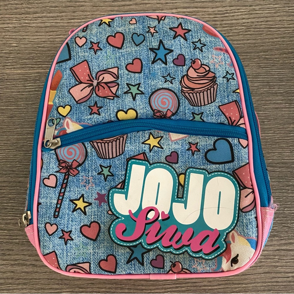 Jojo Siwa Nickelodeon girls Backpack Style Back to School Picnic Party Lunchbox